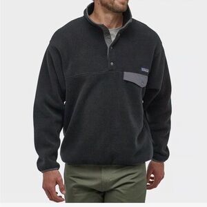 PERFECT CONDITION: Patagonia Men's Black Fleece Pullover
